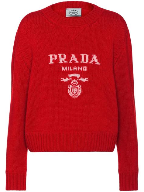 women's prada jumper|Prada sweater women.